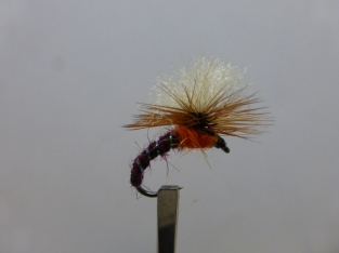 Size 12 Terry,s Emerger Claret  Barbless